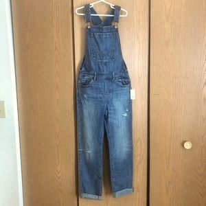 GAP kid’s denim overalls, sz Large NWT! Super cute!!